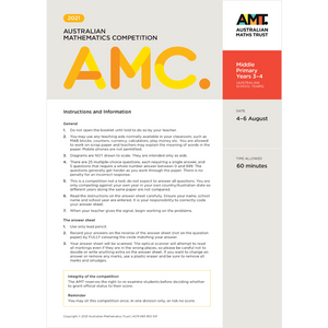 AMC Past papers: PDF